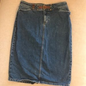 Vintage Ralph Lauren Denim Skirt